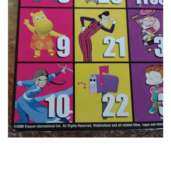 Nickelodeon Nick DVD Bingo Board Game Spongebob Squarepants Nickelodeon / Mattel - Picture 15 of 15